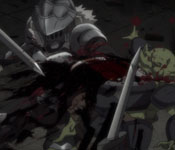 fighting goblins